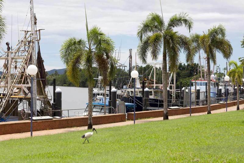 Imperial Tavern Johnstone River in Front of Tavern